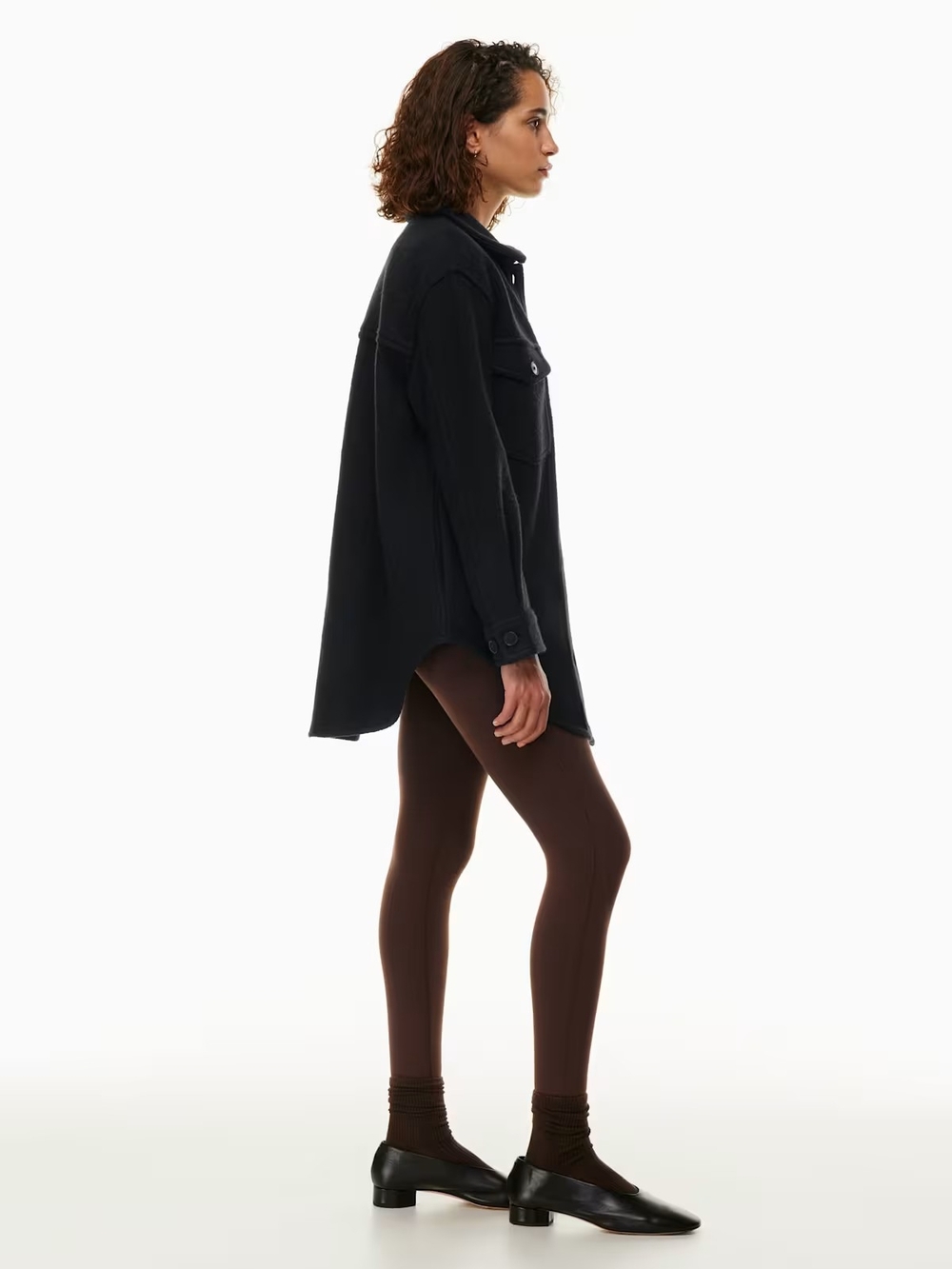 Aritzia Wilfred Free The Ganna Shirt Jacket - Picture 3 of 9
